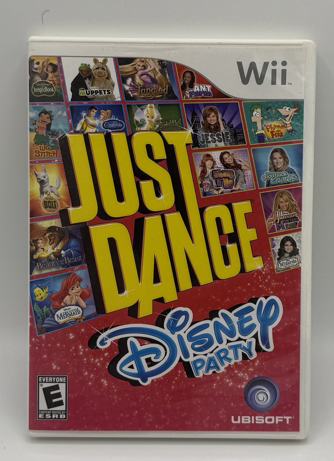 Just Dance Disney Party Nintendo Wii 2012 Tested Video Game with Manual