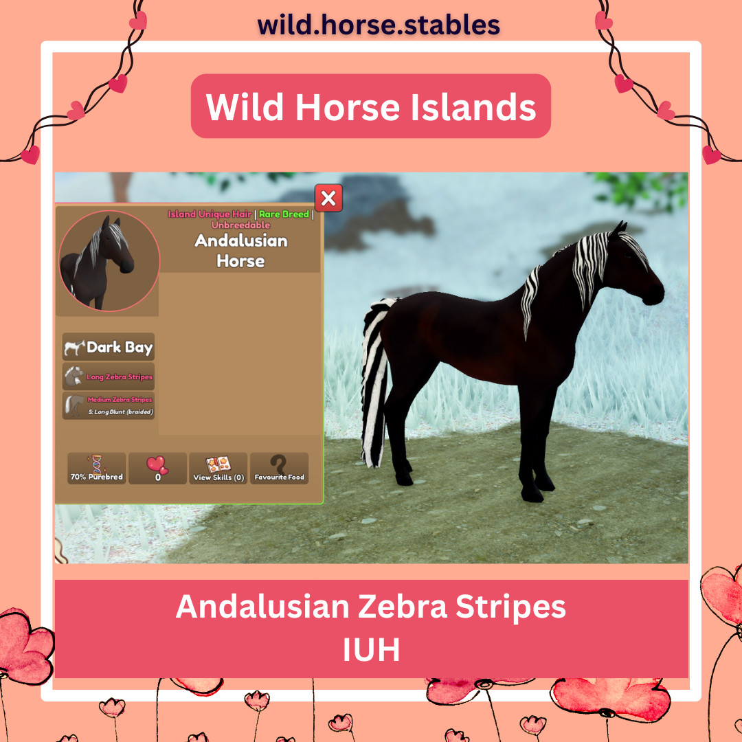 Wild Horse Islands – Andalusian Island Unique Hairs / IUH