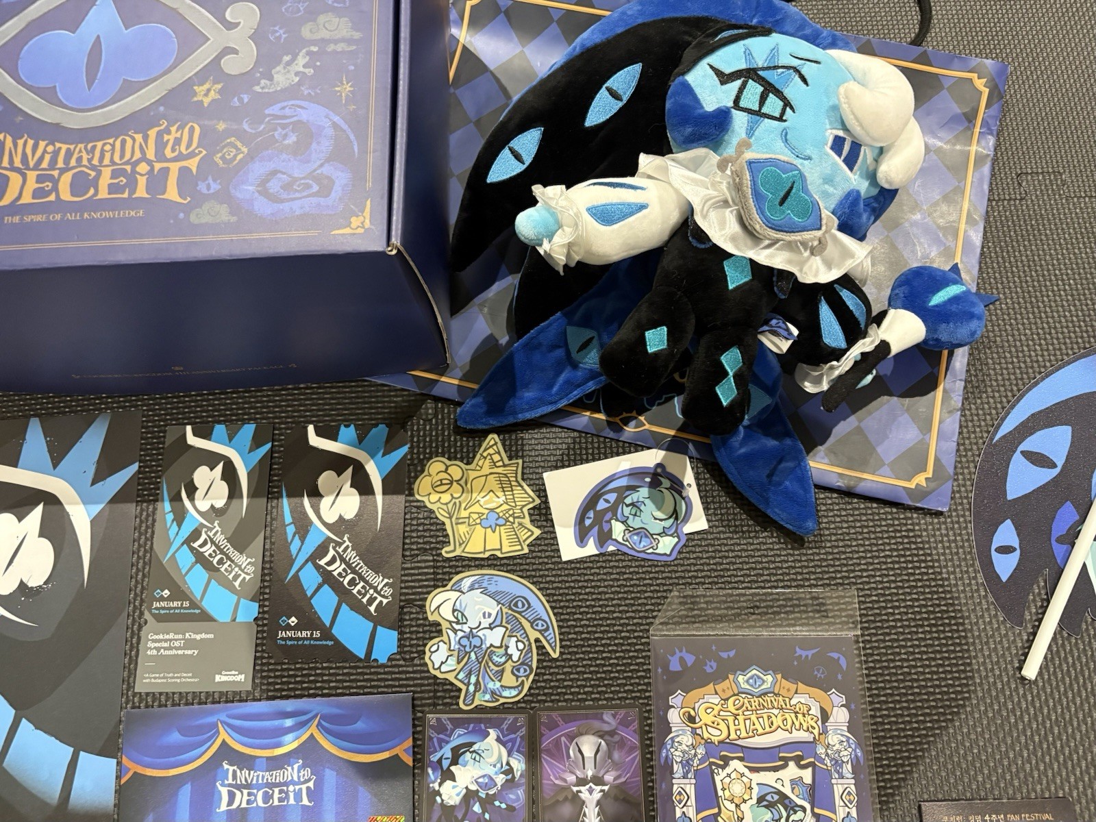 (US SELLER) Cookie Run Kingdom 4th Anniversary Festival VIP EXCLUSIVE MD SET 200