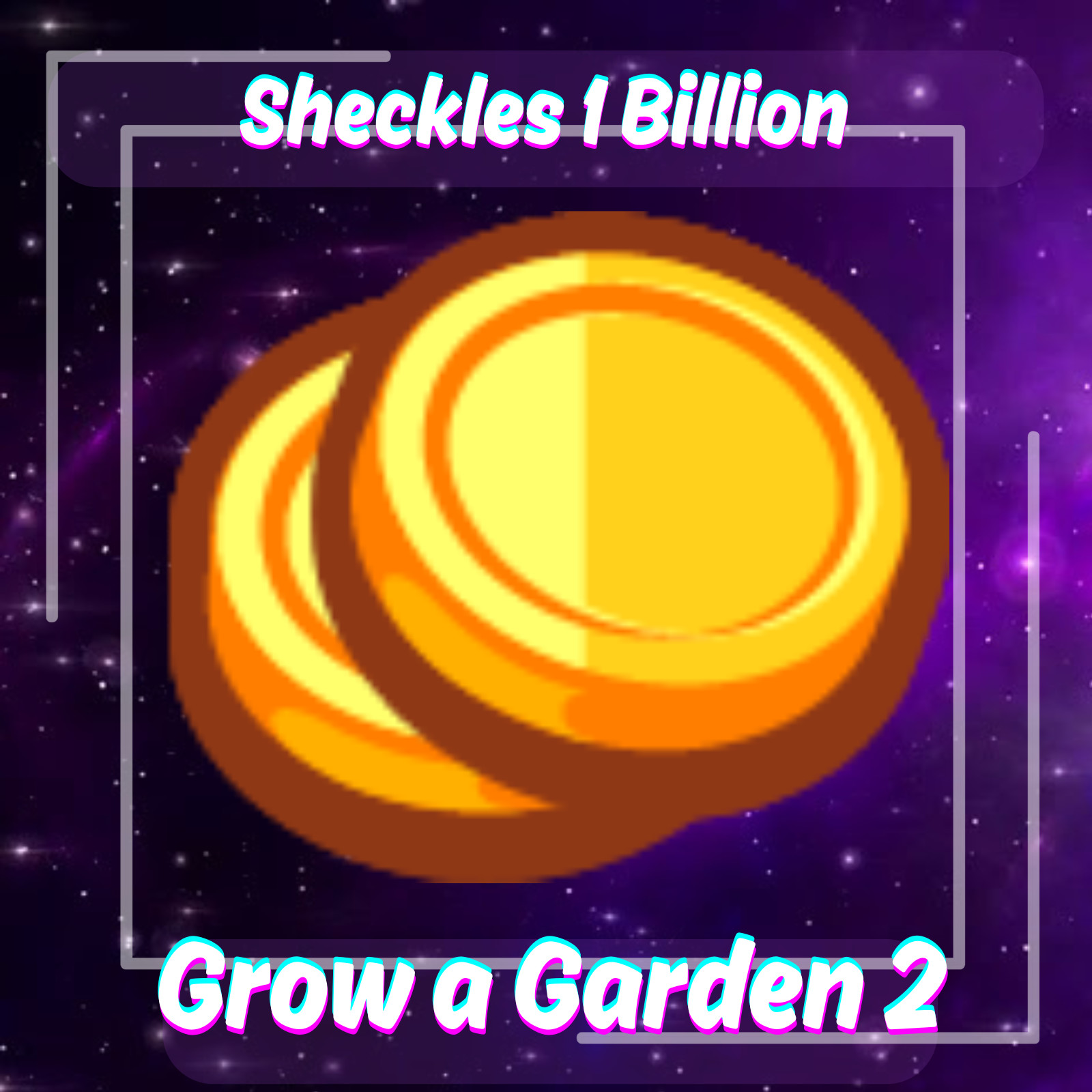 1 Billion Sheckles | Grow a Garden 2 | Roblox | Cheap | Fast Delivery | GAG 2