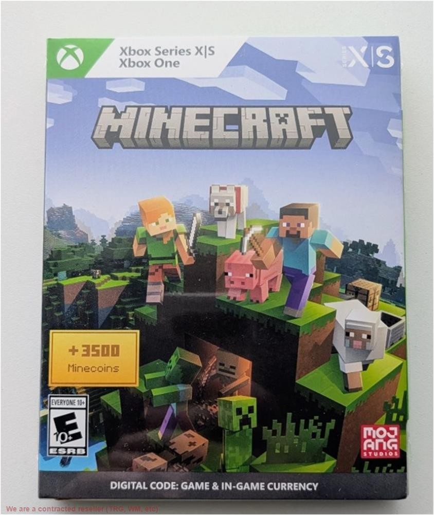 Minecraft + 3500 Minecoins – XBox