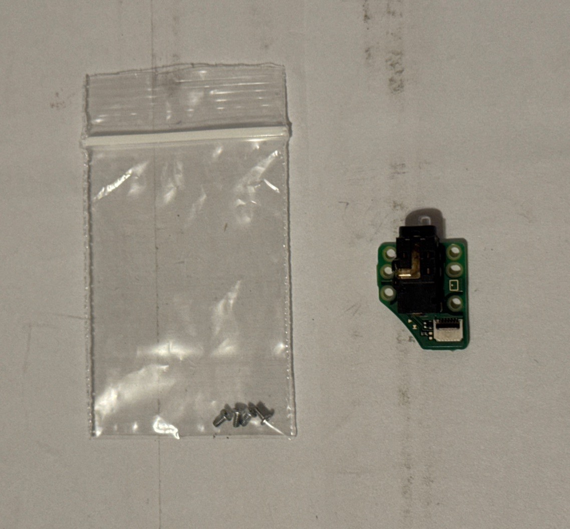 OEM Nintendo Switch Lite Headphone Jack Board HDH-HPMJ-10 Tested w Screws