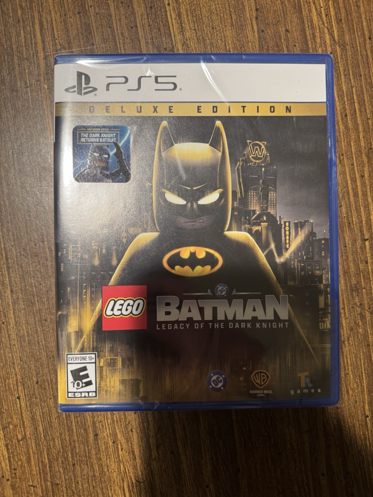New LEGO Batman: Legacy Of The Dark Knight [Deluxe Edition] PS5 SEALED