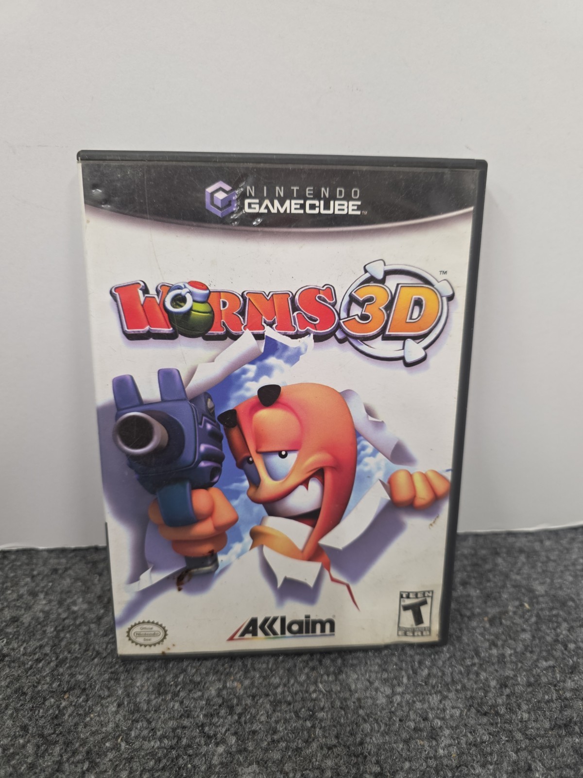 Worms 3D (Nintendo GameCube 2004) No Manual • Tested