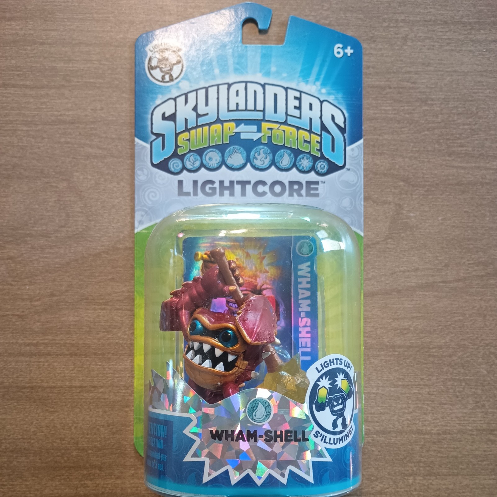Skylanders Swap Force WHAM-SHELL Lightcore Activision Video Game Figure