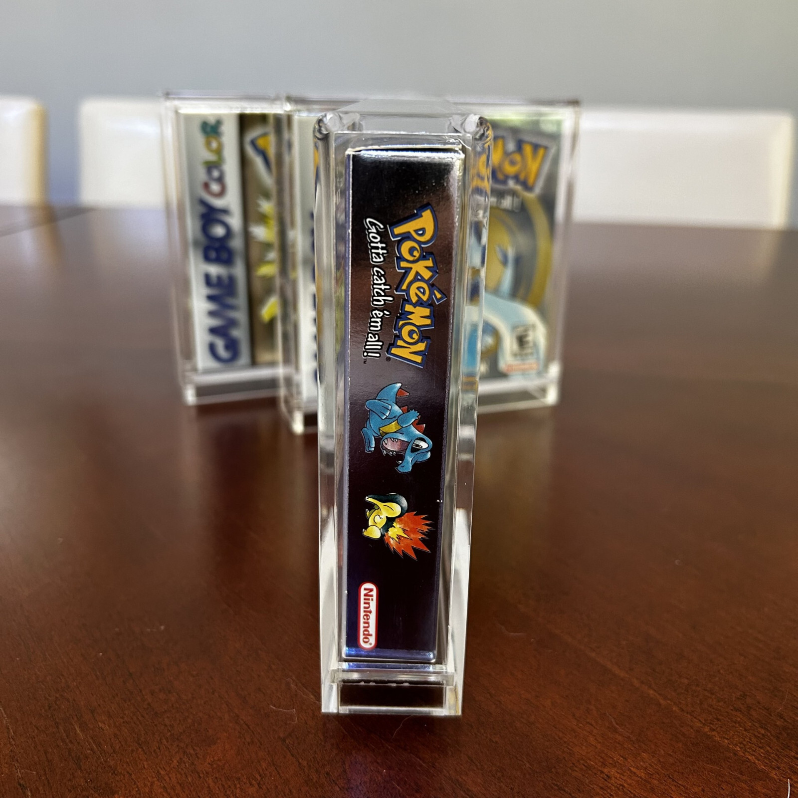 Gameboy Game UV Protective Acrylic Case – Premium – Pokemon Gameboy Display Case