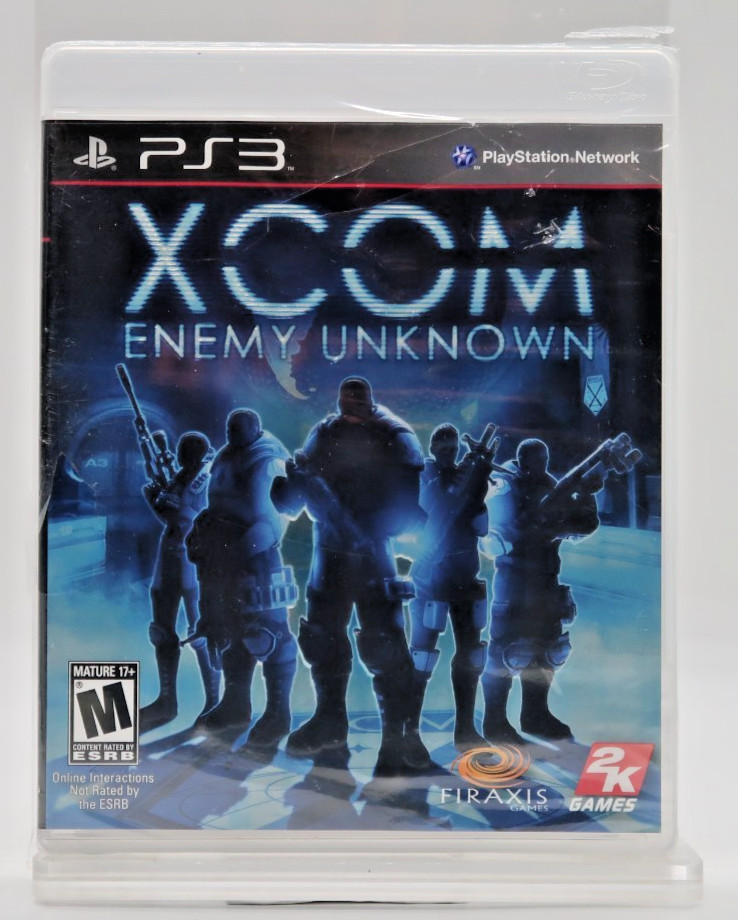 XCOM: Enemy Unknown (Sony PlayStation 3, 2012) Brand New Torn Plastic