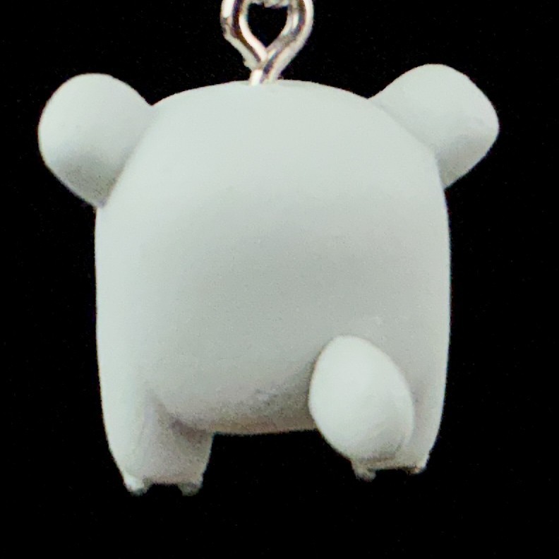 The Behemoth Castle Crashers BiPolar Bear Animal Orb Keychain Charm Strap Figure