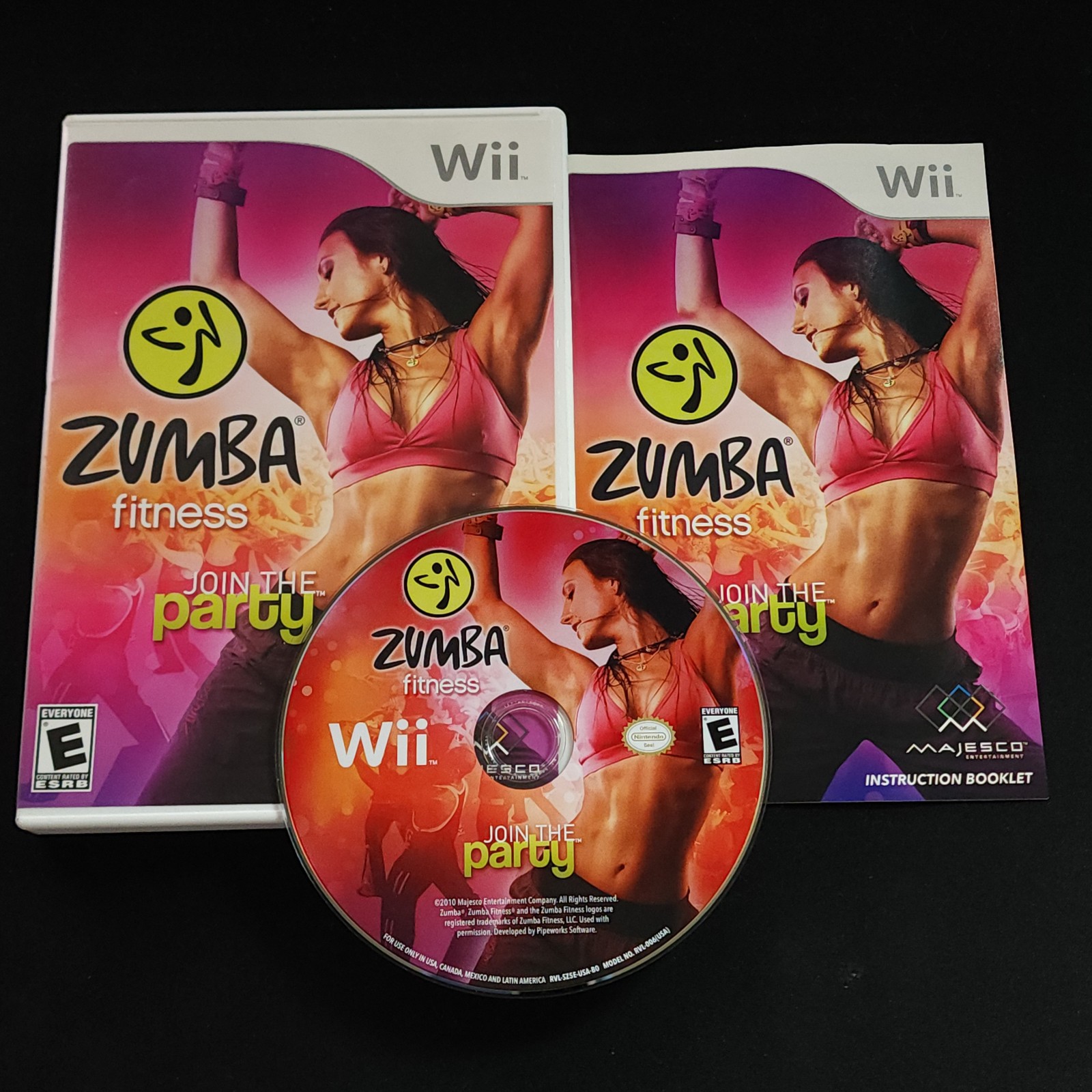 Zumba Fitness Core CIB W/ Manual – Wii