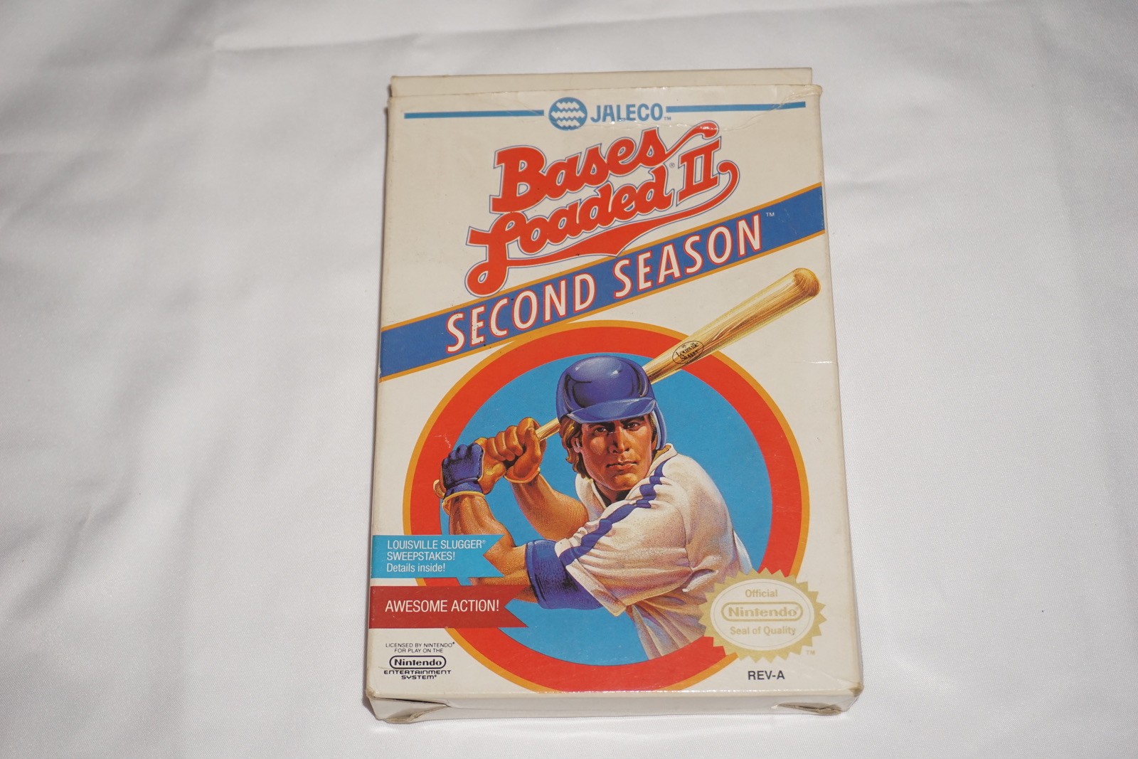 Bases Loaded II: Second Season 2 (Nintendo NES) Complete in Box CIB