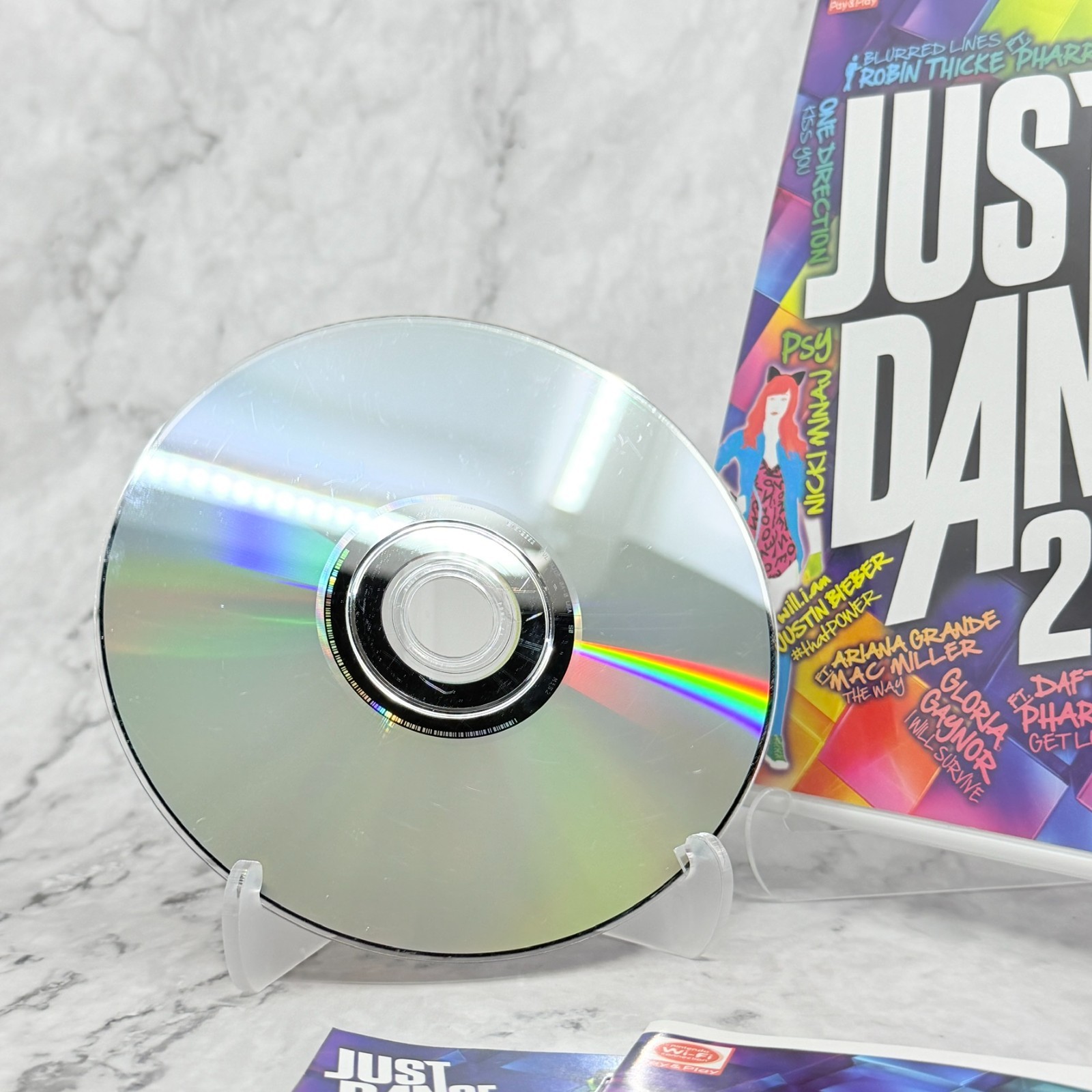 Just Dance 4 & 2014 Bundle (Nintendo Wii) Lot of 2 Games Tested & Works