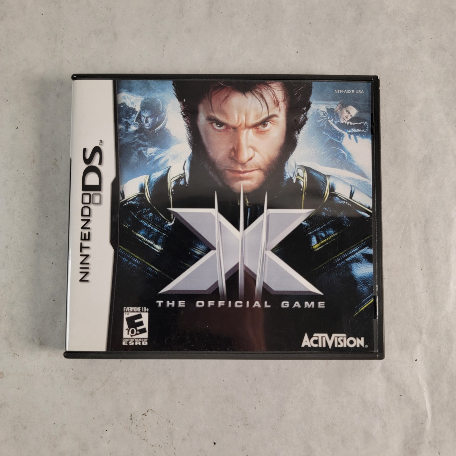 X-Men The Official Game Nintendo DS Case and Manuals X Men Activision Marvel