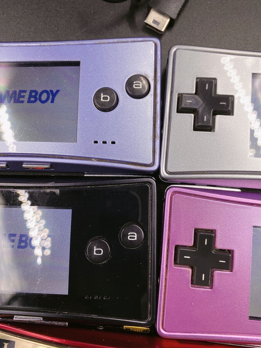 Nintendo GameBoy Micro Console Various Colors to Choose Japanese Edition Tested