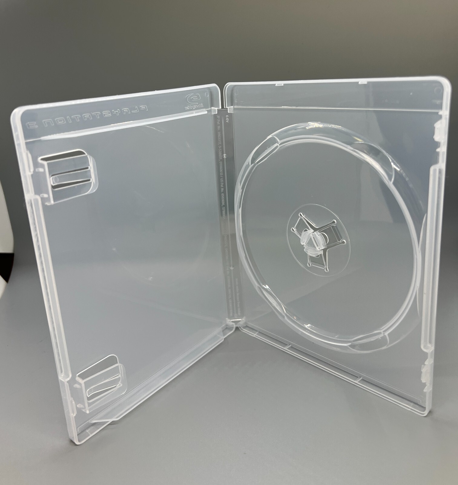 Original PS3 Game Case, Playstation 3 & Blu-Ray Logo, Super Clear, BRPS300 (W2)