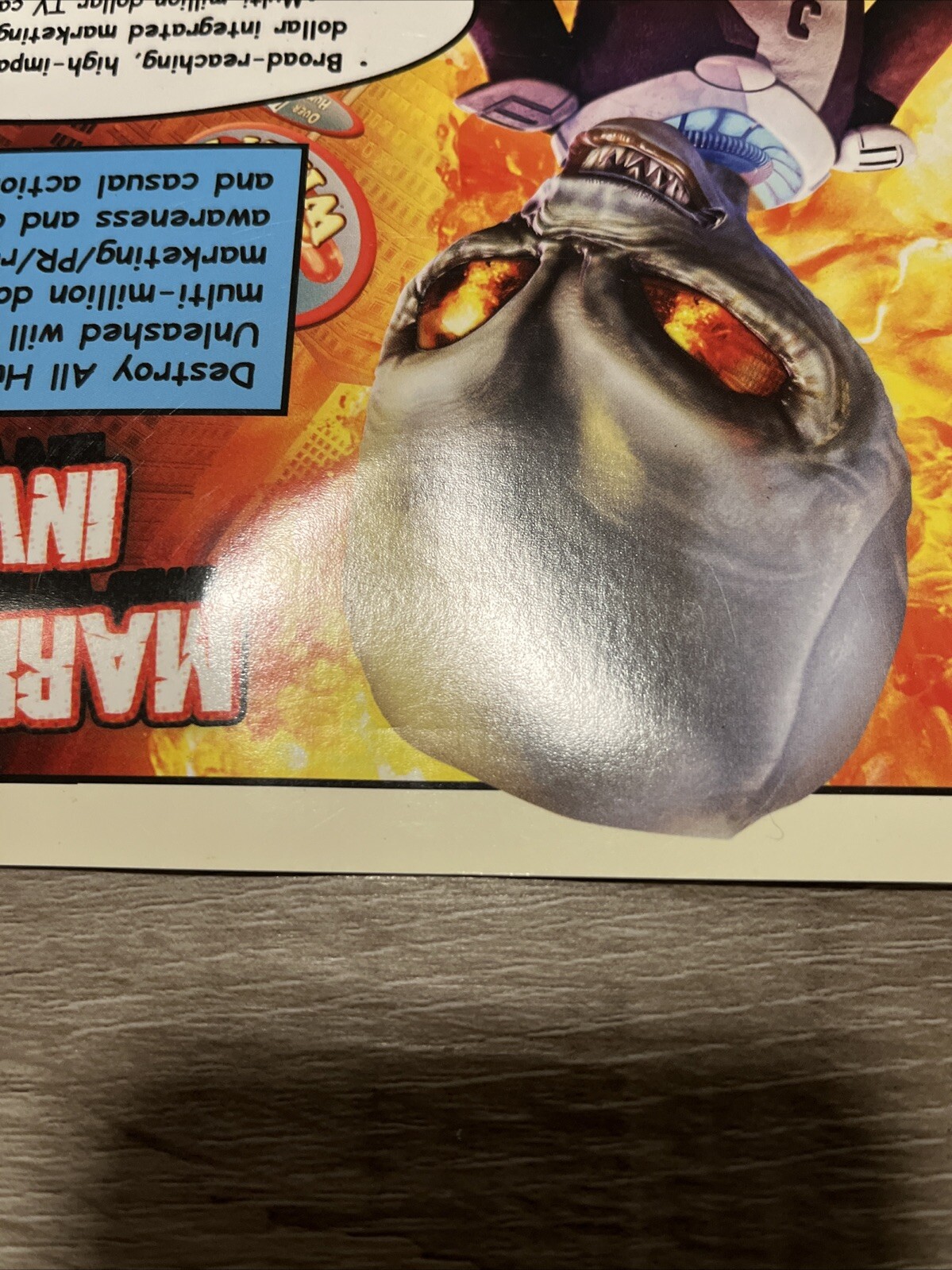 Destroy All Humans Big Willy Unleashed E3 Press Promo Sell Sheet Nintendo Wii