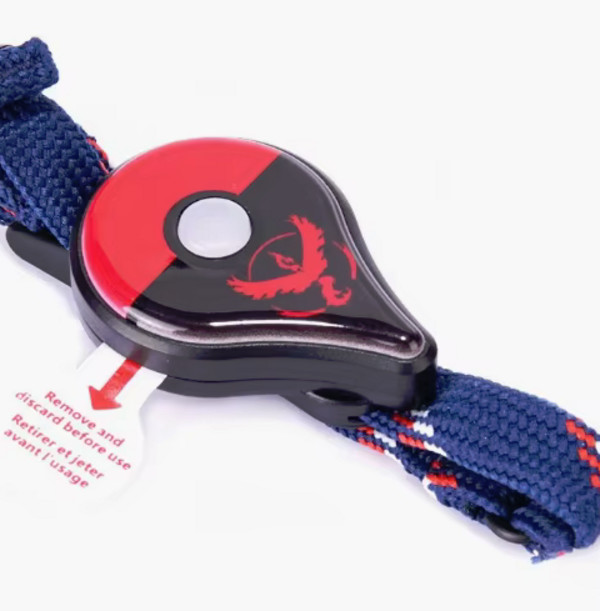 Pokemon GO Plus Bracelet New Auto Catch Bluetooth Smart Black with Red Design