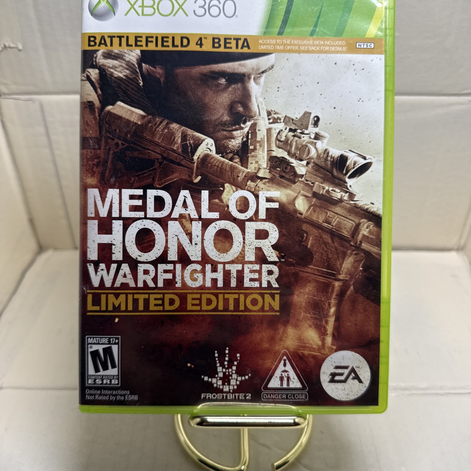 MEDAL OF HONOR WARFIGHTER LIMITED EDITION XBOX 360 Complete With Manual