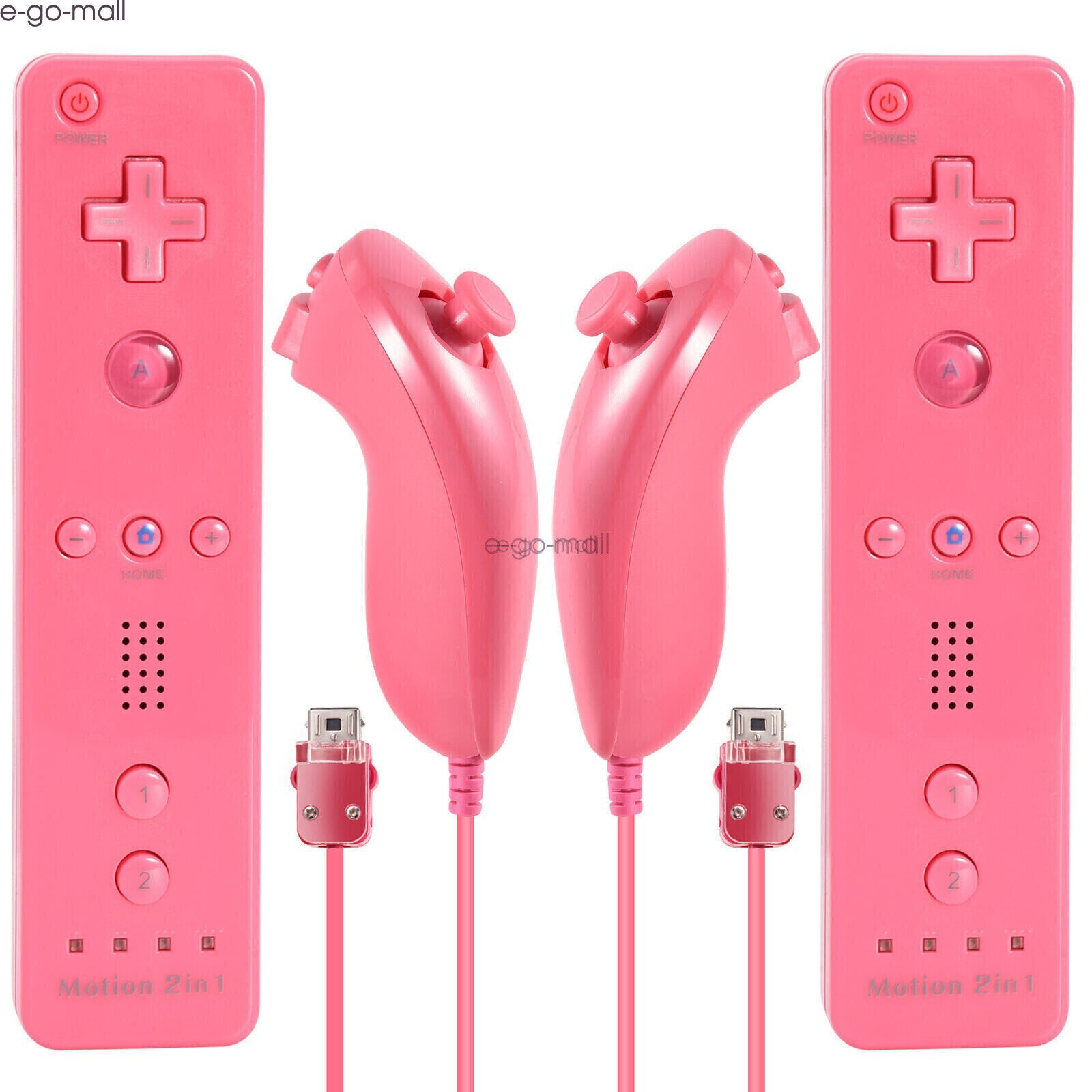 Motion PlusWii Remote Sensor Nunchuk Controller Gamepad for Wii Wii U Console