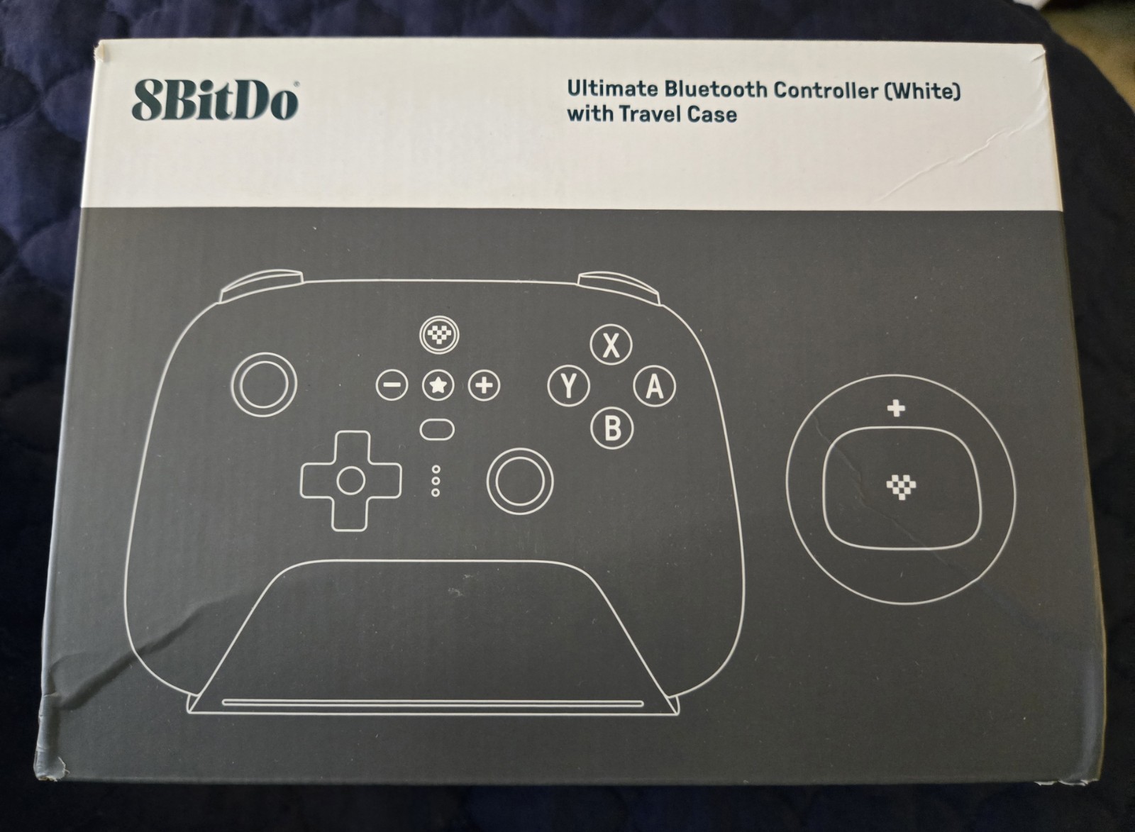 8BitDo Ultimate Bluetooth Wireless Controller with Travel Case Special (White)