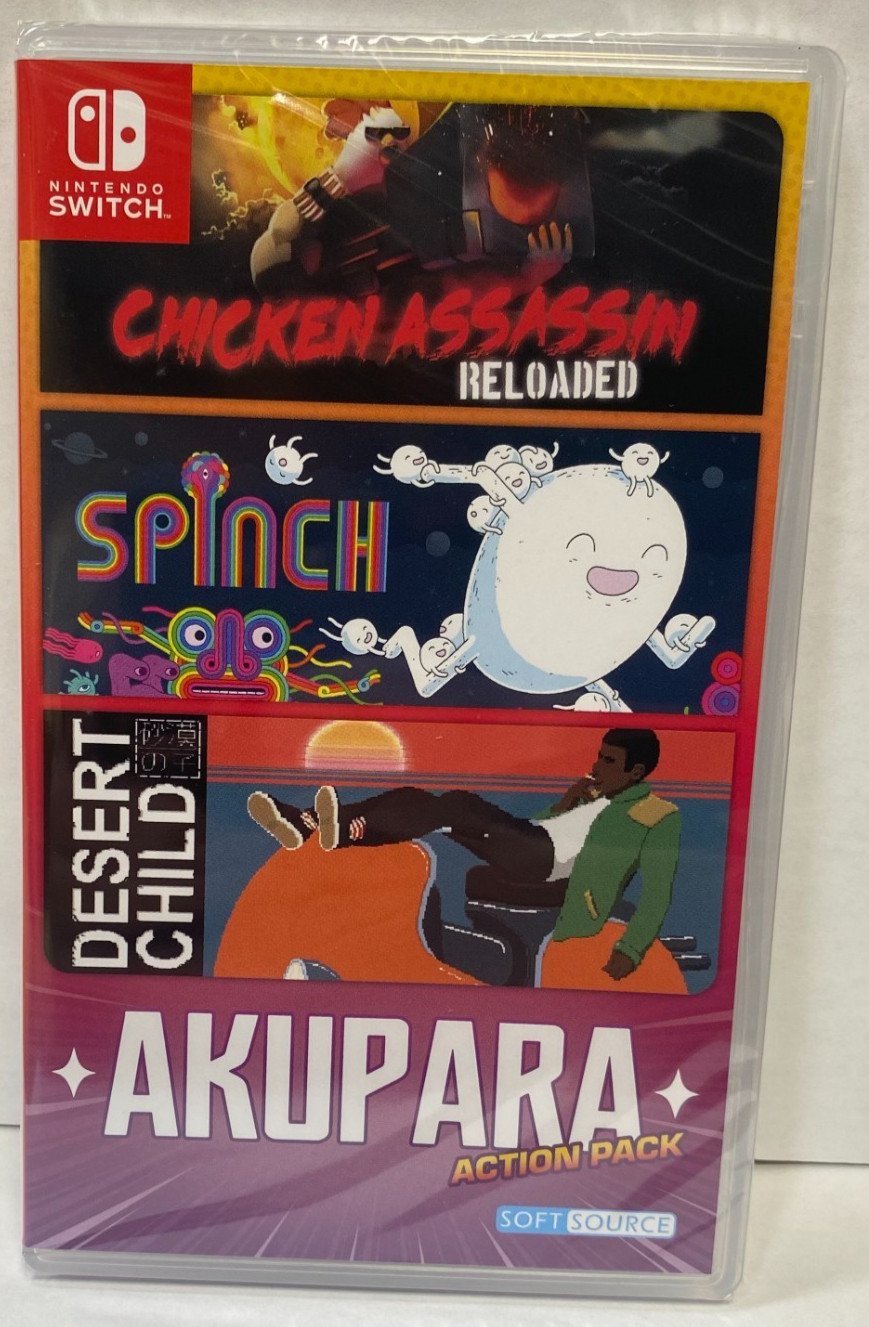 Akupara Action Pack (Multi-Language) – Nintendo Switch Sealed Game (2025 Misc)