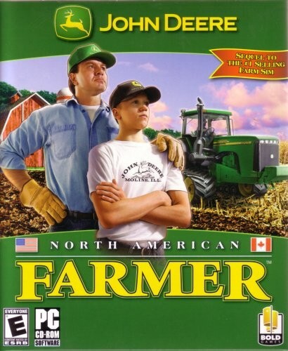 John Deere North American Farmer PC Game CD (International with English Option)