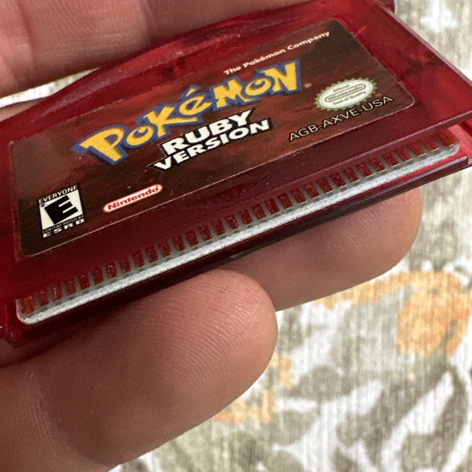 Pokémon: Ruby Version (Authentic, Tested, Dry Battery)