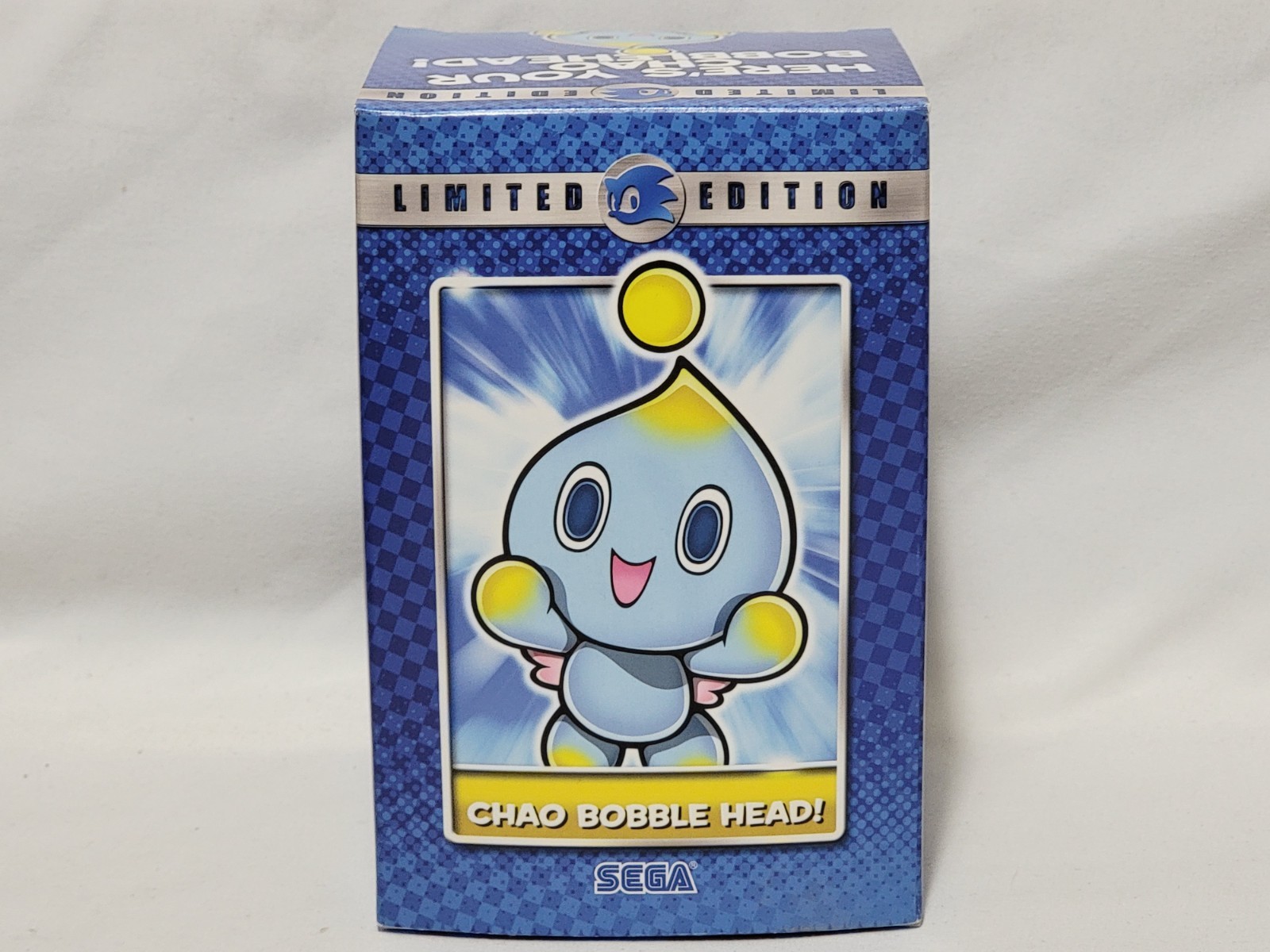 New (Open Box) Sonic Boom 2013 Exclusive CHAO BOBBLE HEAD Limited Edition Sega