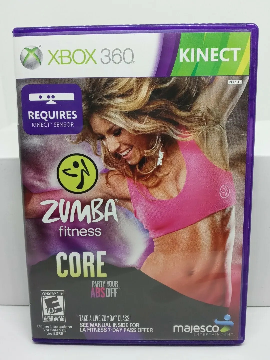 Zumba Fitness Core — Complete CIB (Xbox 360, 2012) Kinect Tested – FREE SHIPPING