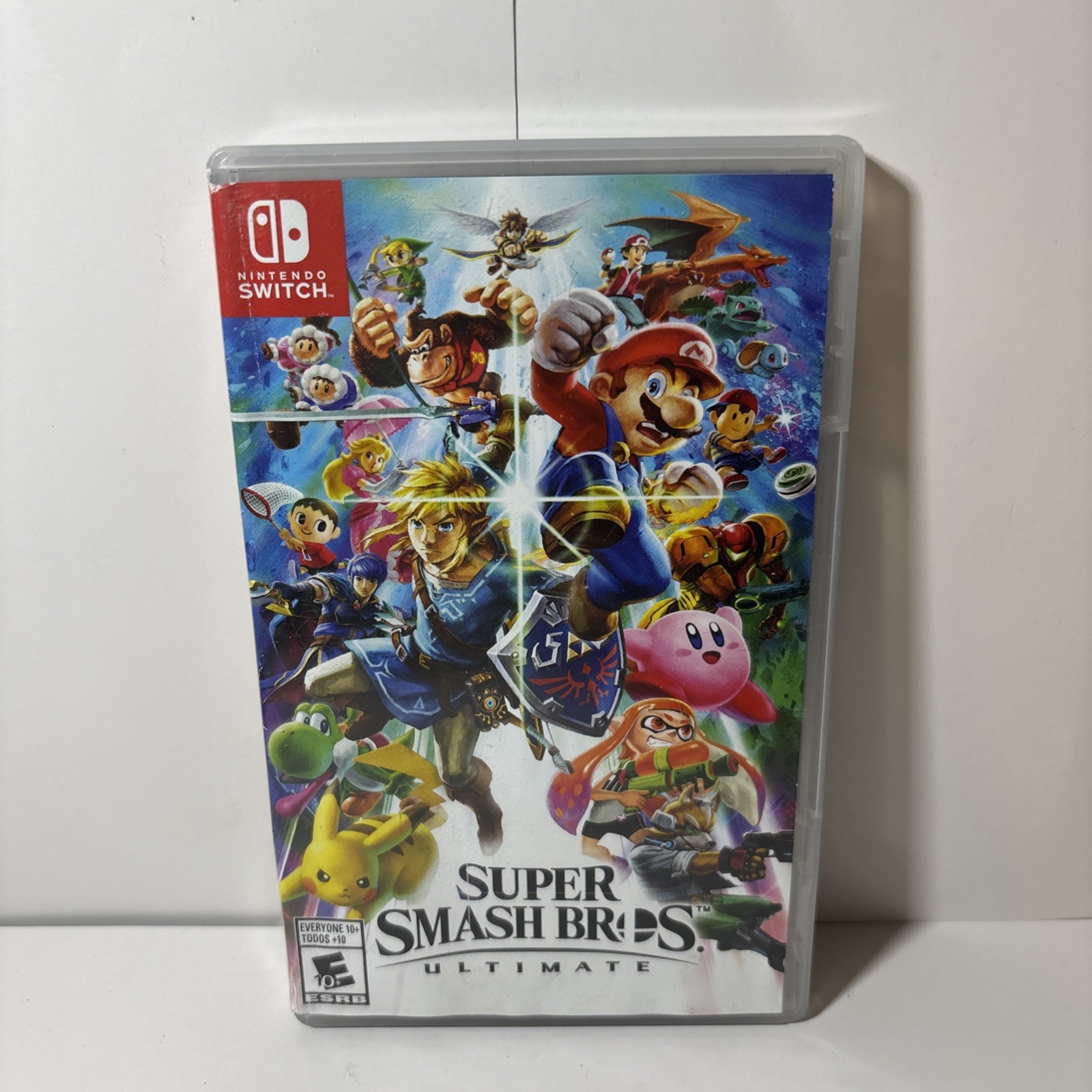 Super Smash Bros. Ultimate (Nintendo Switch, 2018) Cartridge & Plastic Box Only