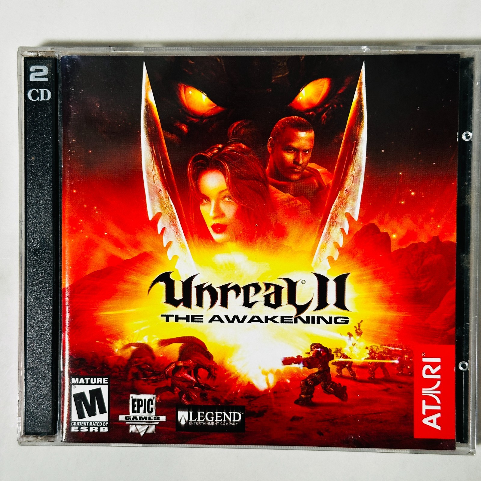 Unreal II The Awakening PC Game -CD-ROM – 2 Discs