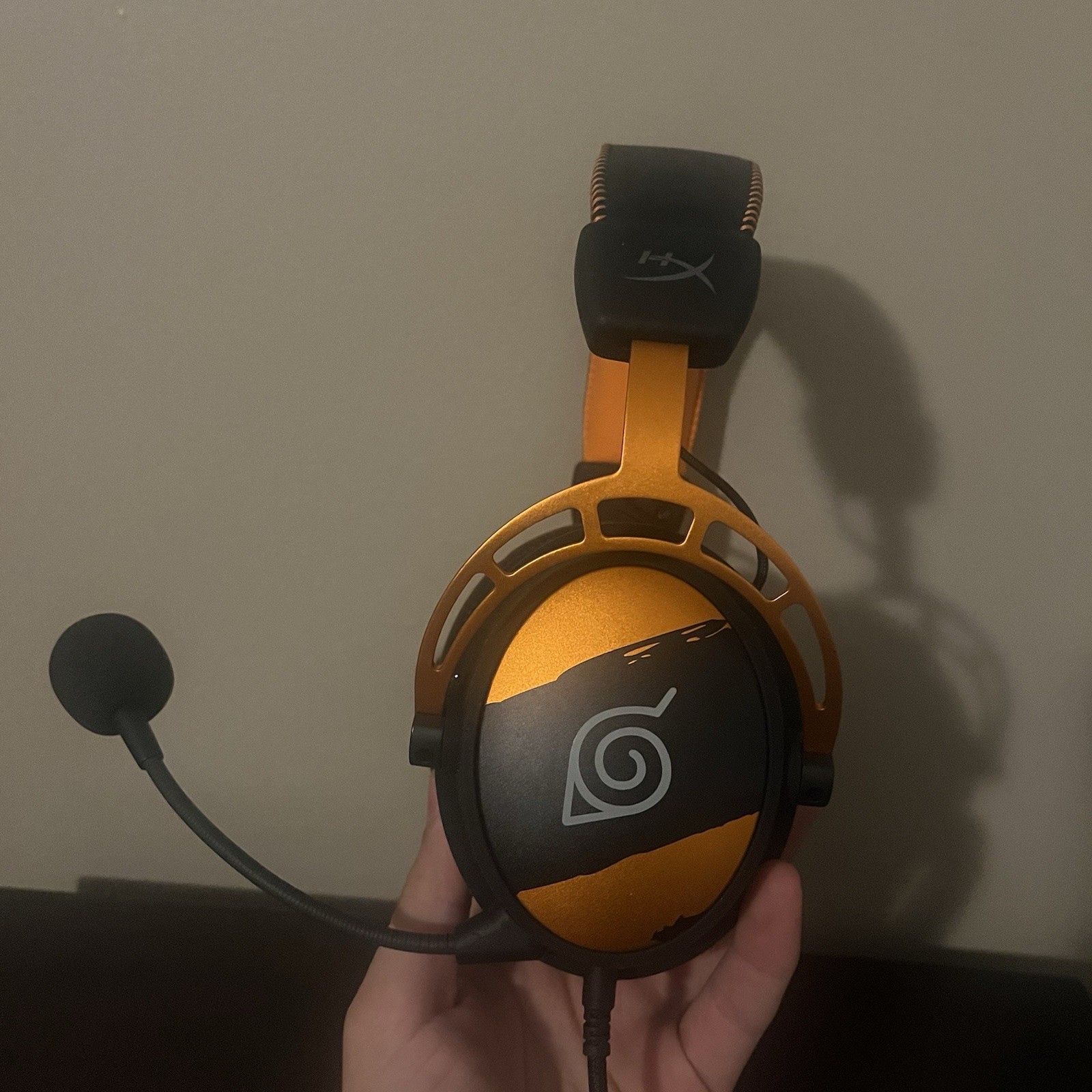 Naruto HyperX Cloud Alpha Wired Gaming Headset – Very Good Condition – Working!!