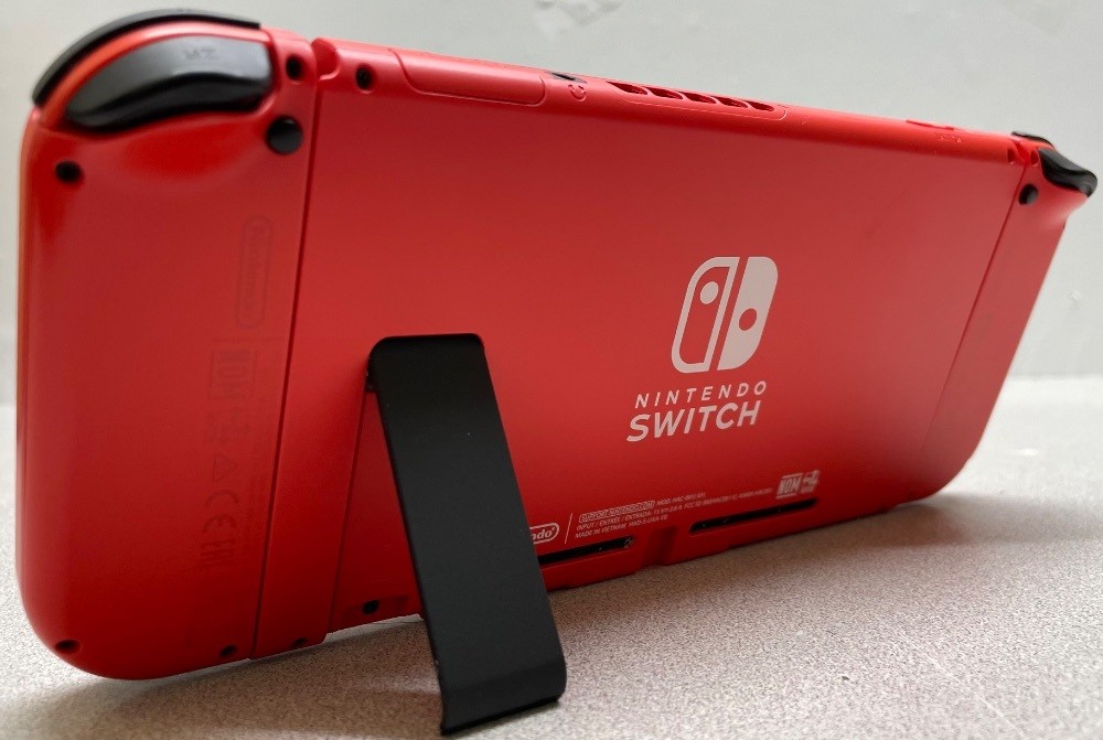 Nintendo Switch Red Edition Handheld Video Game 32GB w/Extras HAC-001