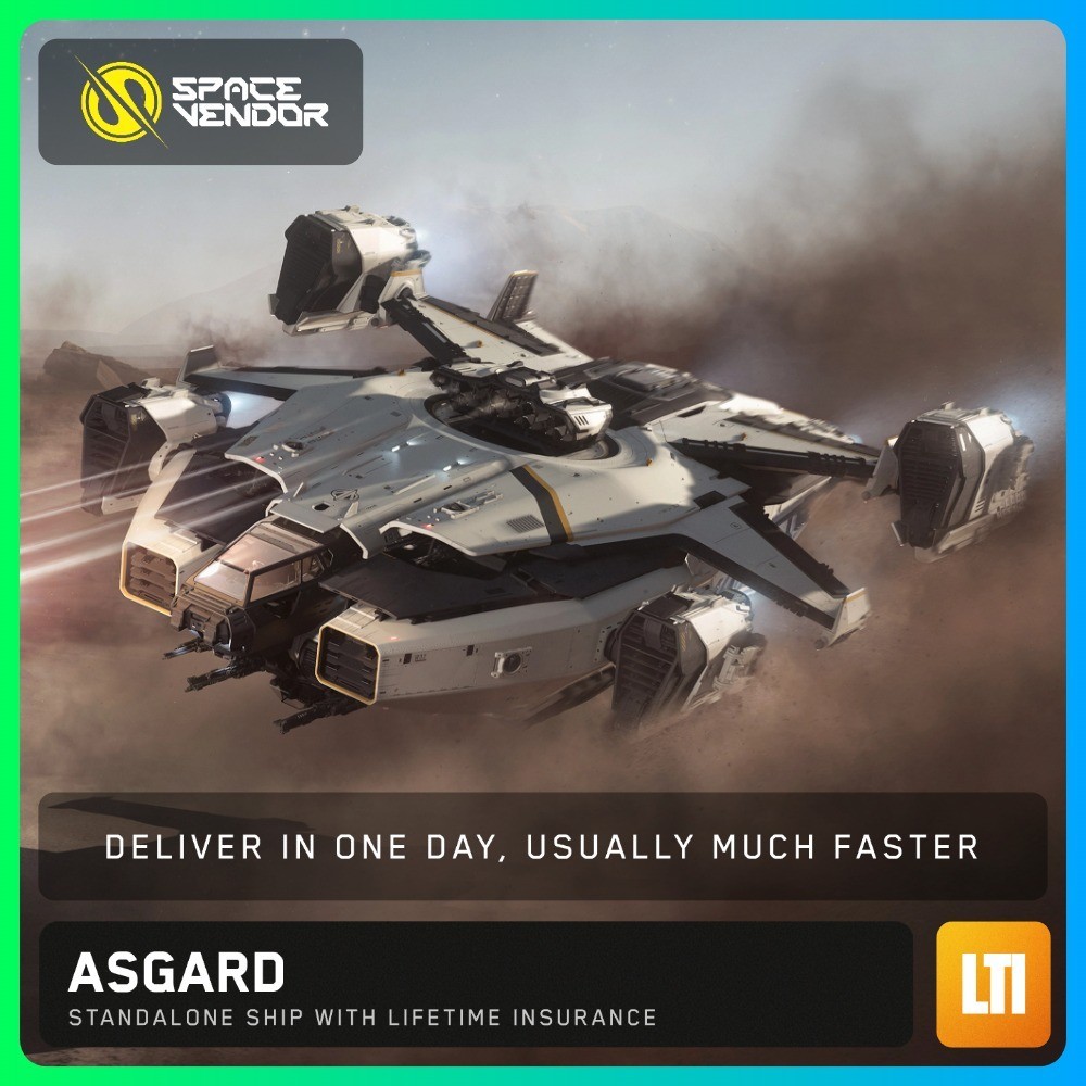 Star Citizen Asgard LTI Lifetime Insurance CCUd – Space Vendor