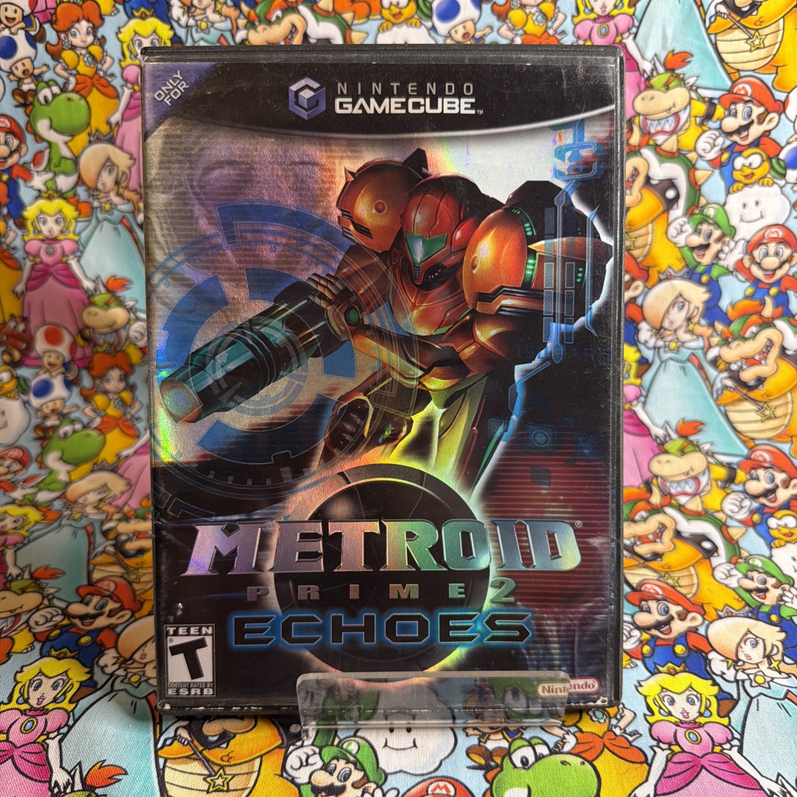 Metroid Prime 2: Echoes GameCube CIB w/ Reg Card & Hunters Pamphlet -Refurbished