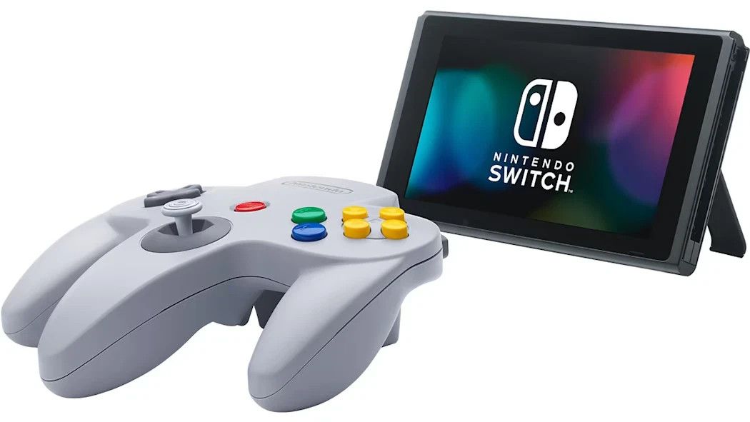 Nintendo 64 Controller – Nintendo Switch – Brand New N64 Wireless Gray OEM USA