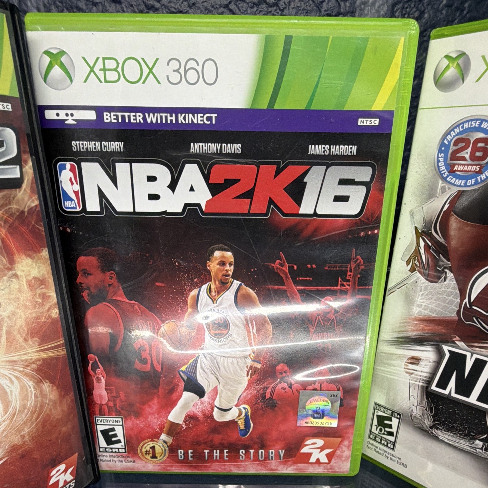 2K NBA 2K16 Microsoft Xbox 360 E NTSC-U/C (US/Canada) Basketball Kinect