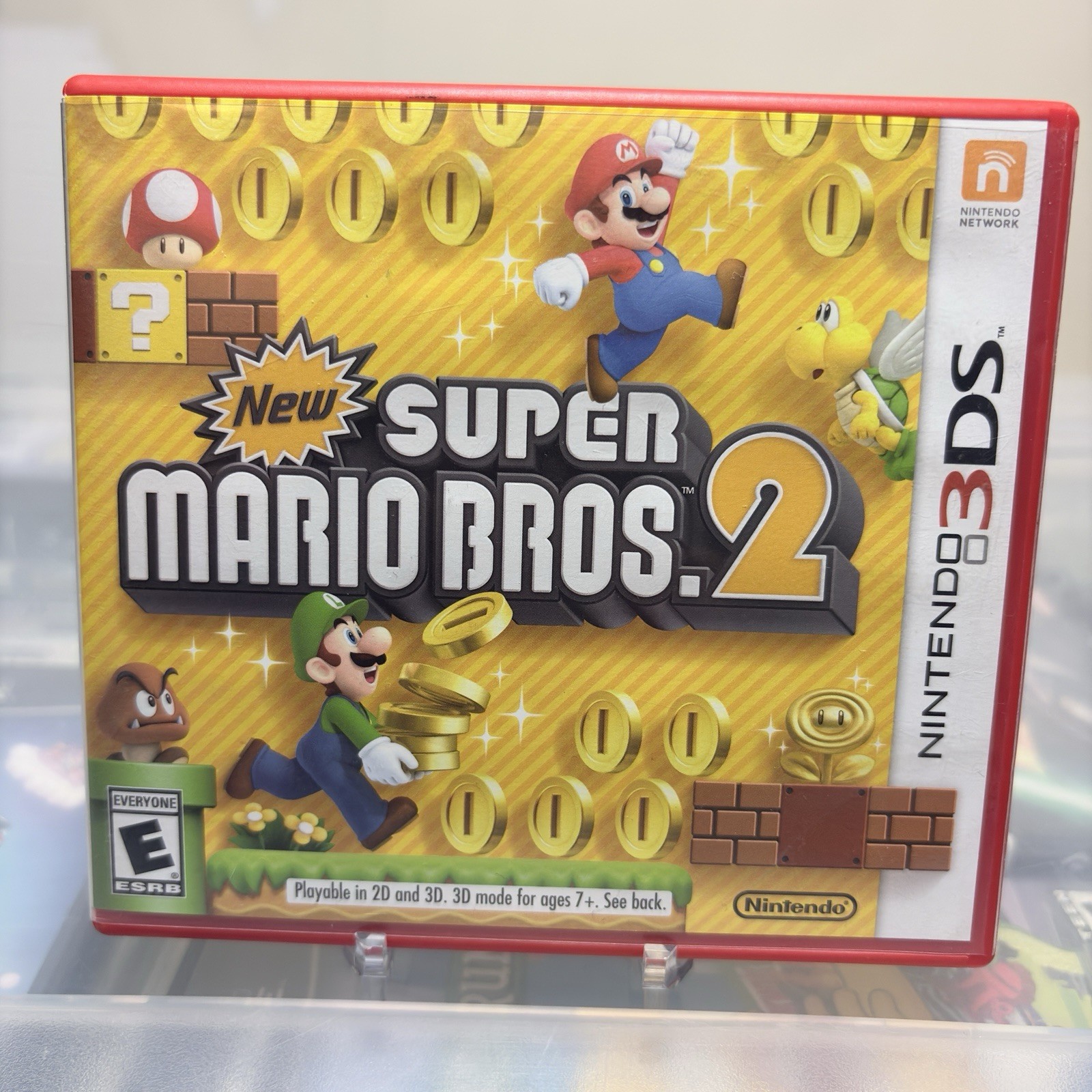 New Super Mario Bros 2 Nintendo 3DS Complete CIB Tested Authentic Clean