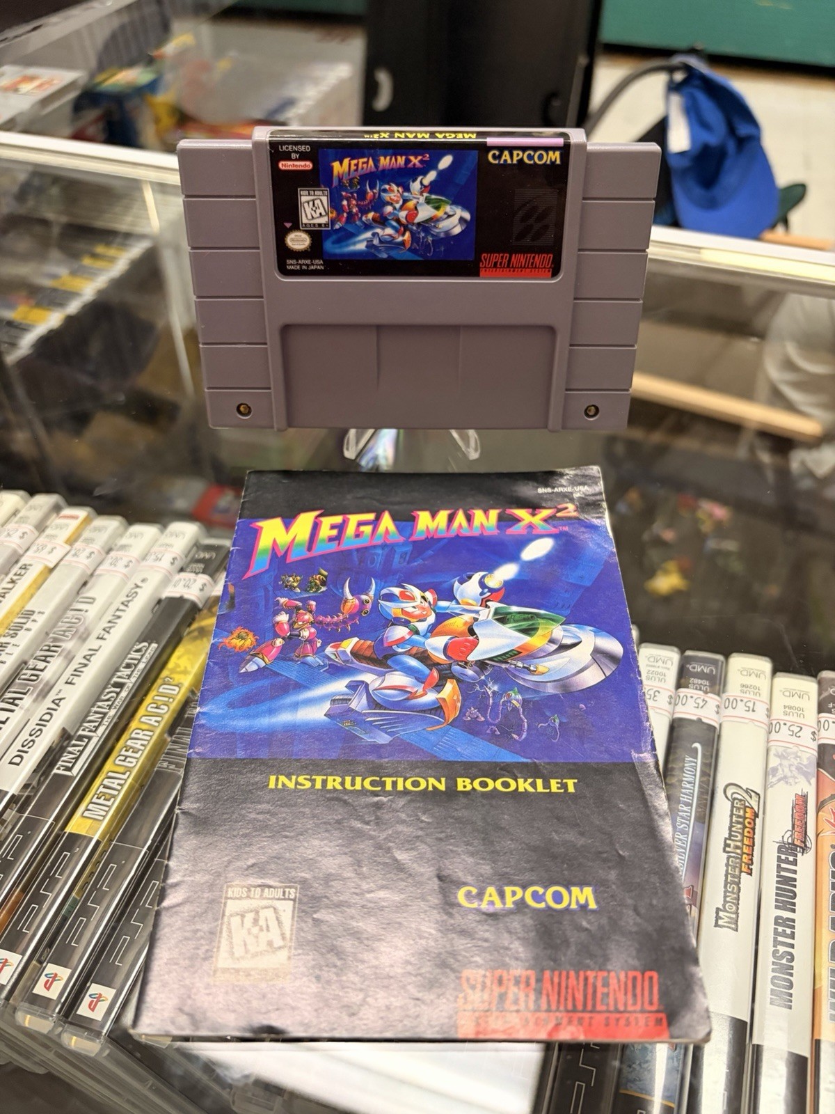 Mega Man X2 SNES Super Nintendo Authentic Cartridge W/ Manual