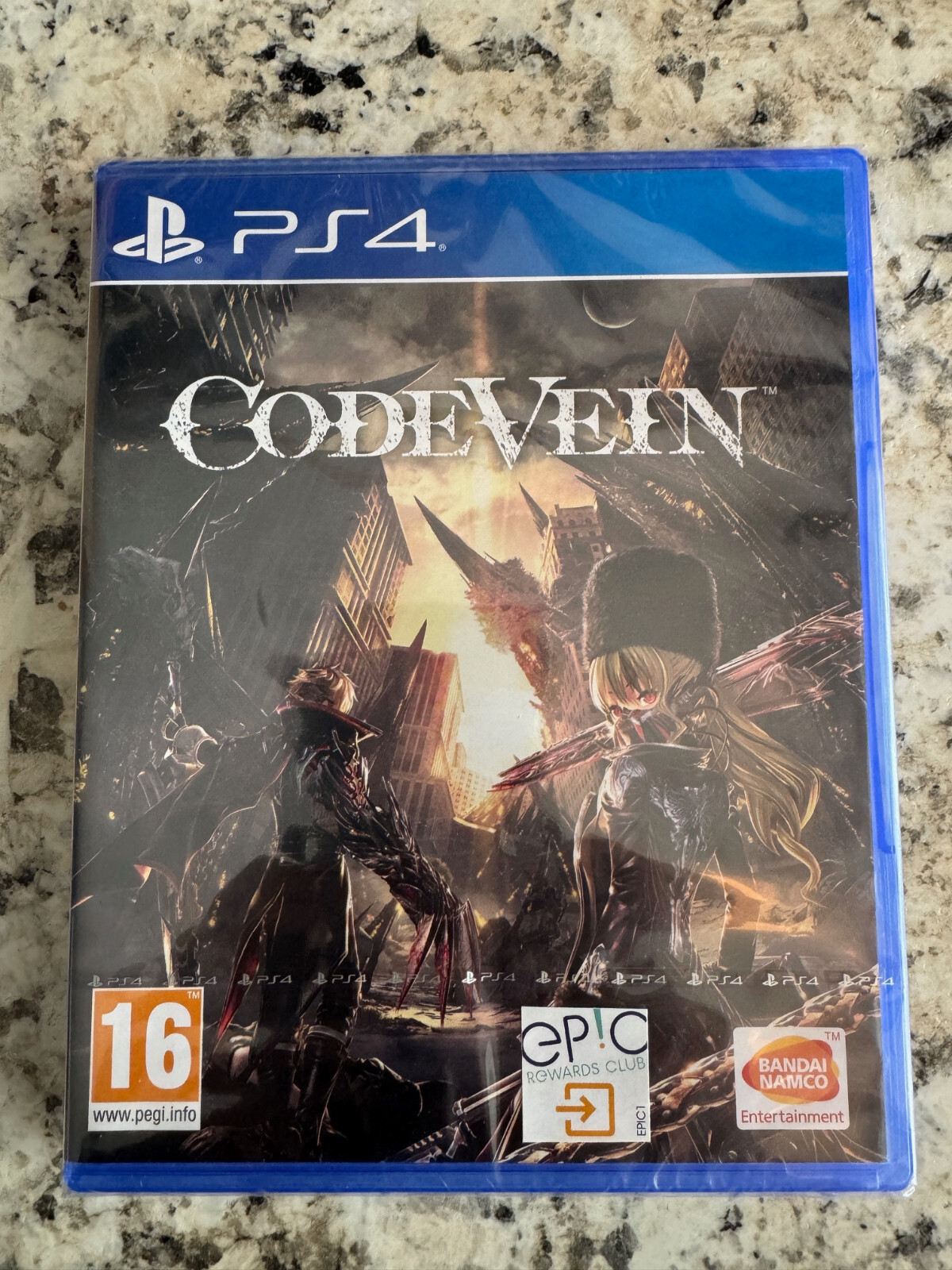 Code Vein PS4 Brand New Factory Sealed PlayStation 4