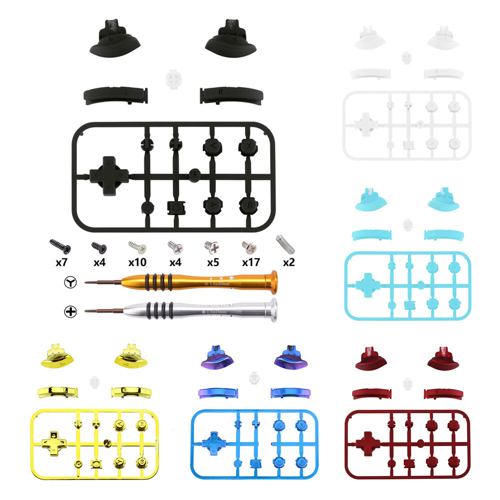 eXtremeRate Full Set Buttons ABXY D-pad LRZLZR Trigger for Nintendo Switch Lite