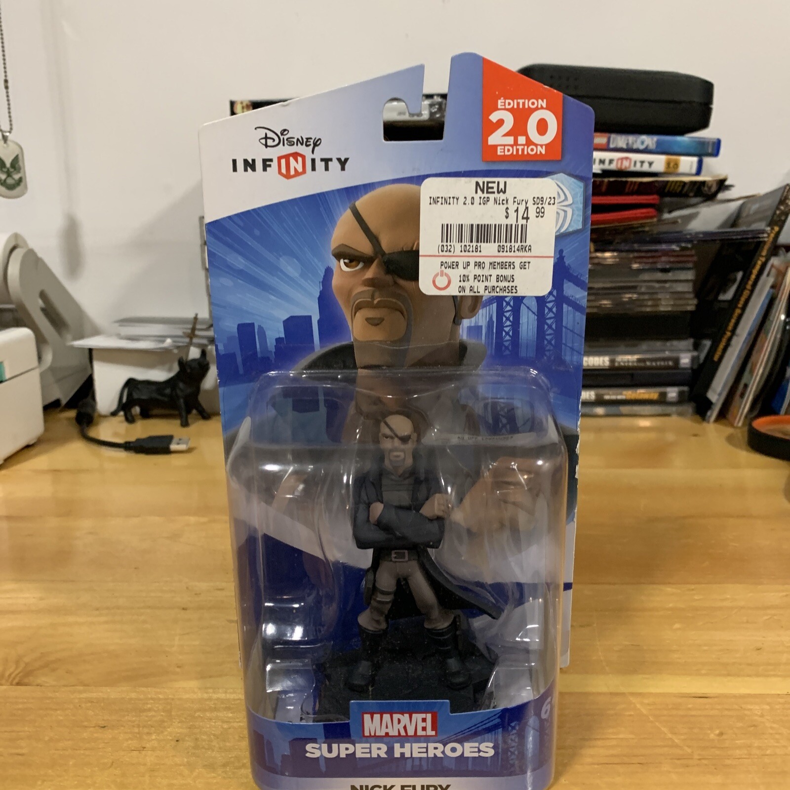 DISNEY INFINITY Marvel S.H.I.E.L.D. Nick Fury Figure 2.0 Edition New Unopened