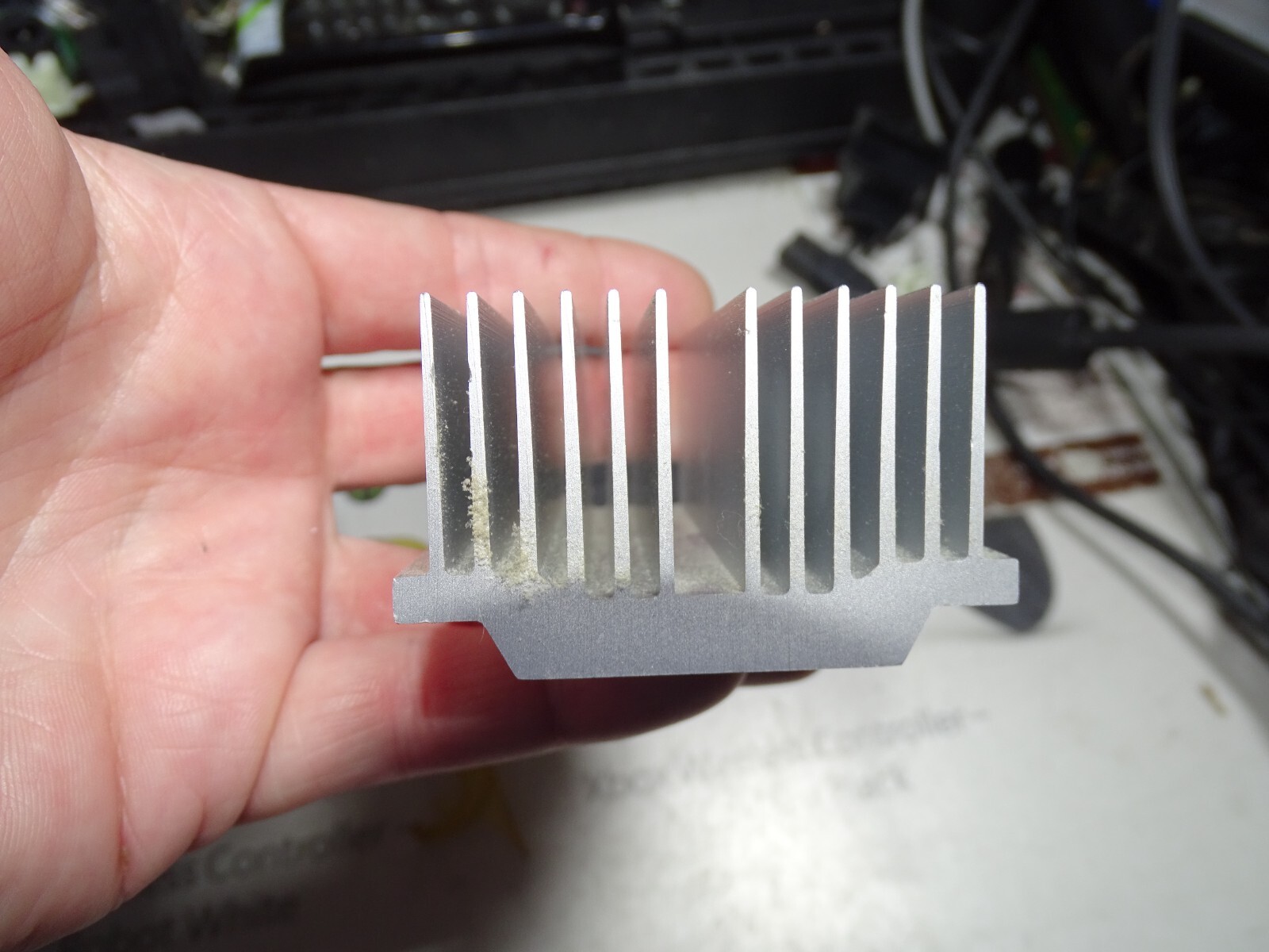 Microsoft 2001-2005 Xbox Original CPU Heat Sink & Clamp ONLY-Just OK-READ ALL