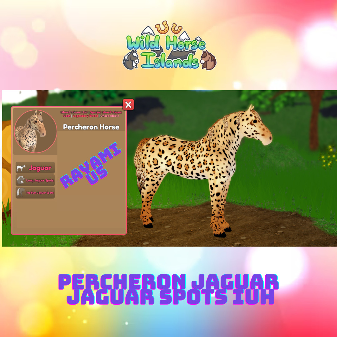 Percheron Horse IUH – Wild Horse Islands | Daily Restock