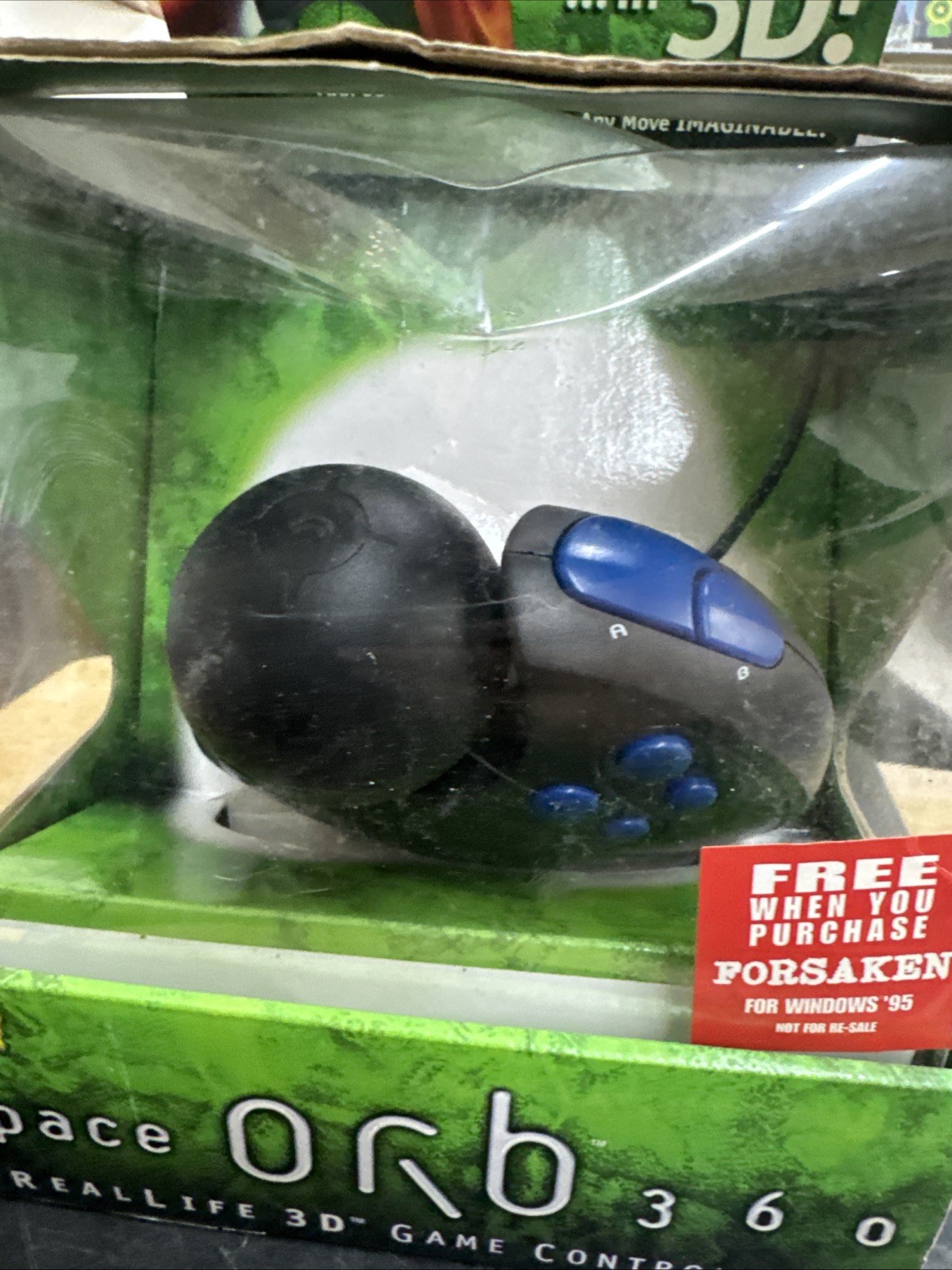 SpaceOrb 360 Controller Pacetec IMC Black Space Orb Novelty Controller 