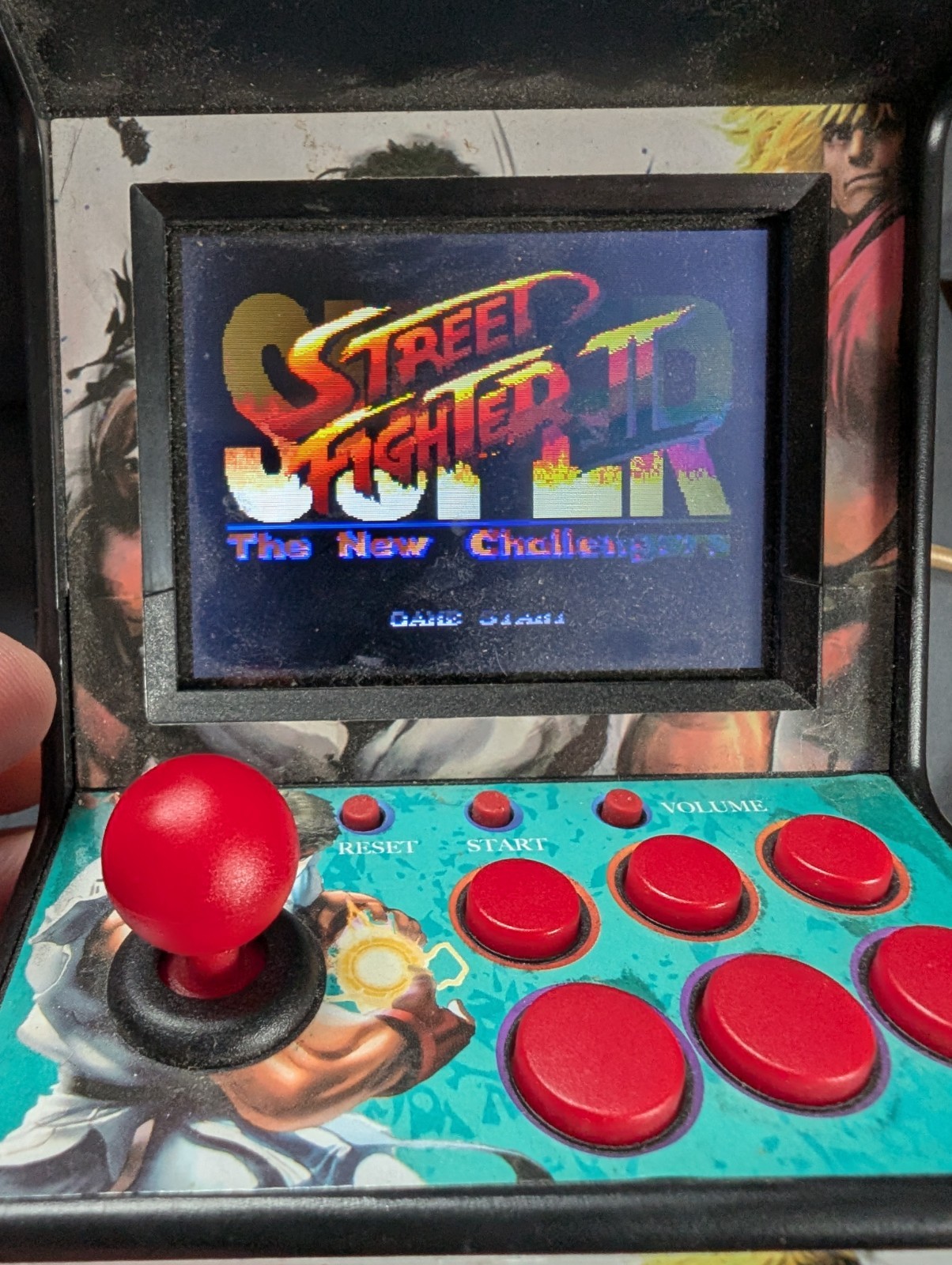 Retro Handheld Arcade Game Console! Parts Only! Tested! Please Read! Free Ship!