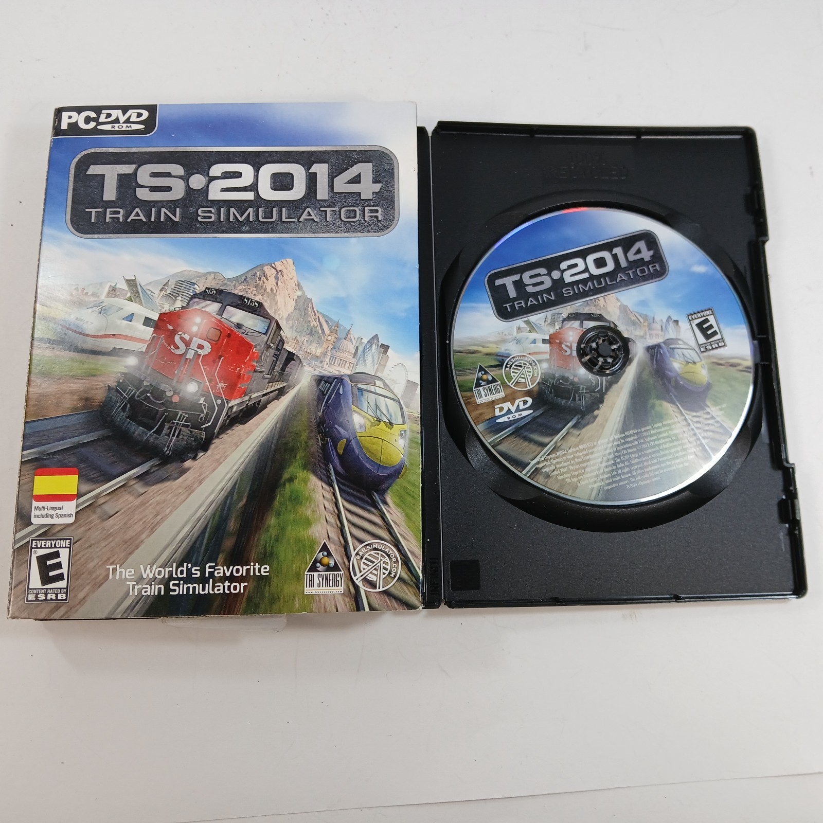 Train Simulator 2014 PC Tri Synergy PC DVD ROM Rated E
