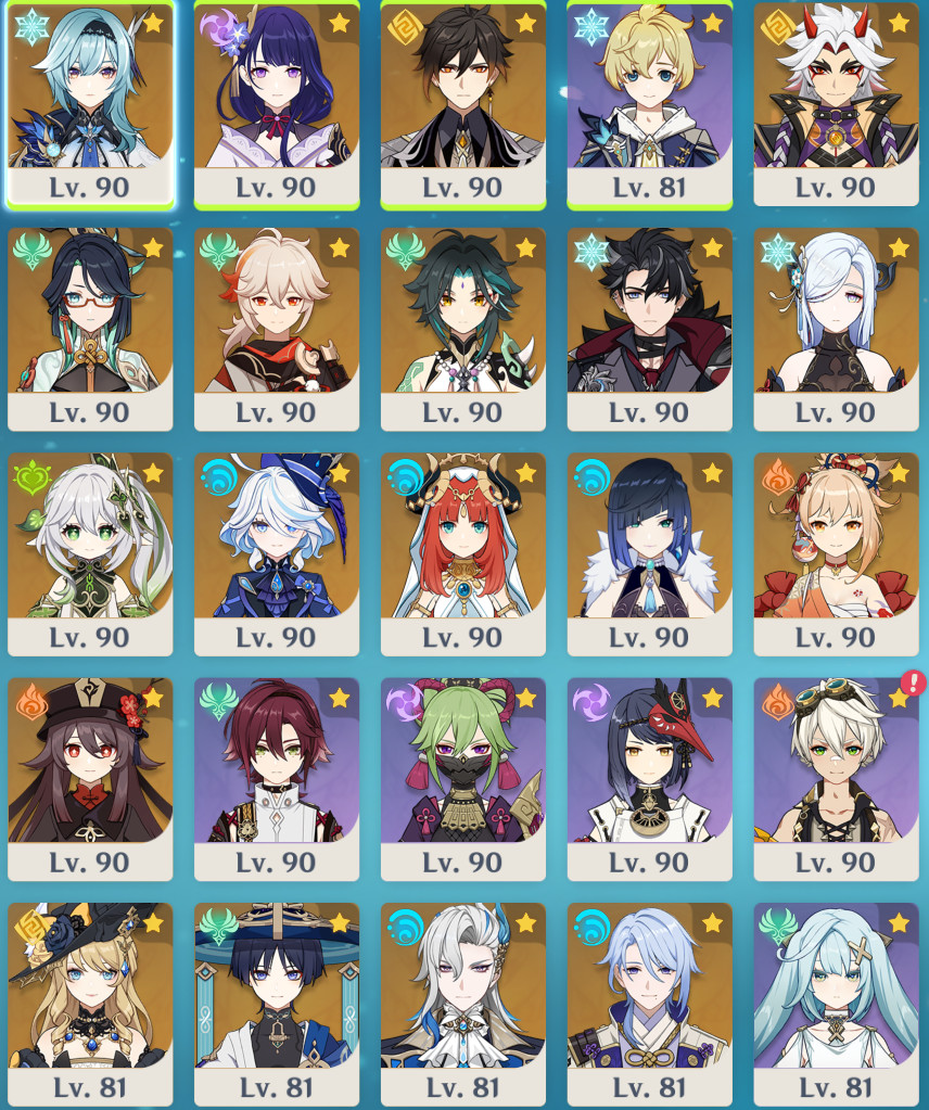 Hoyoverse Whale Account (Both Genshin impact and Honkai: Star Rail)