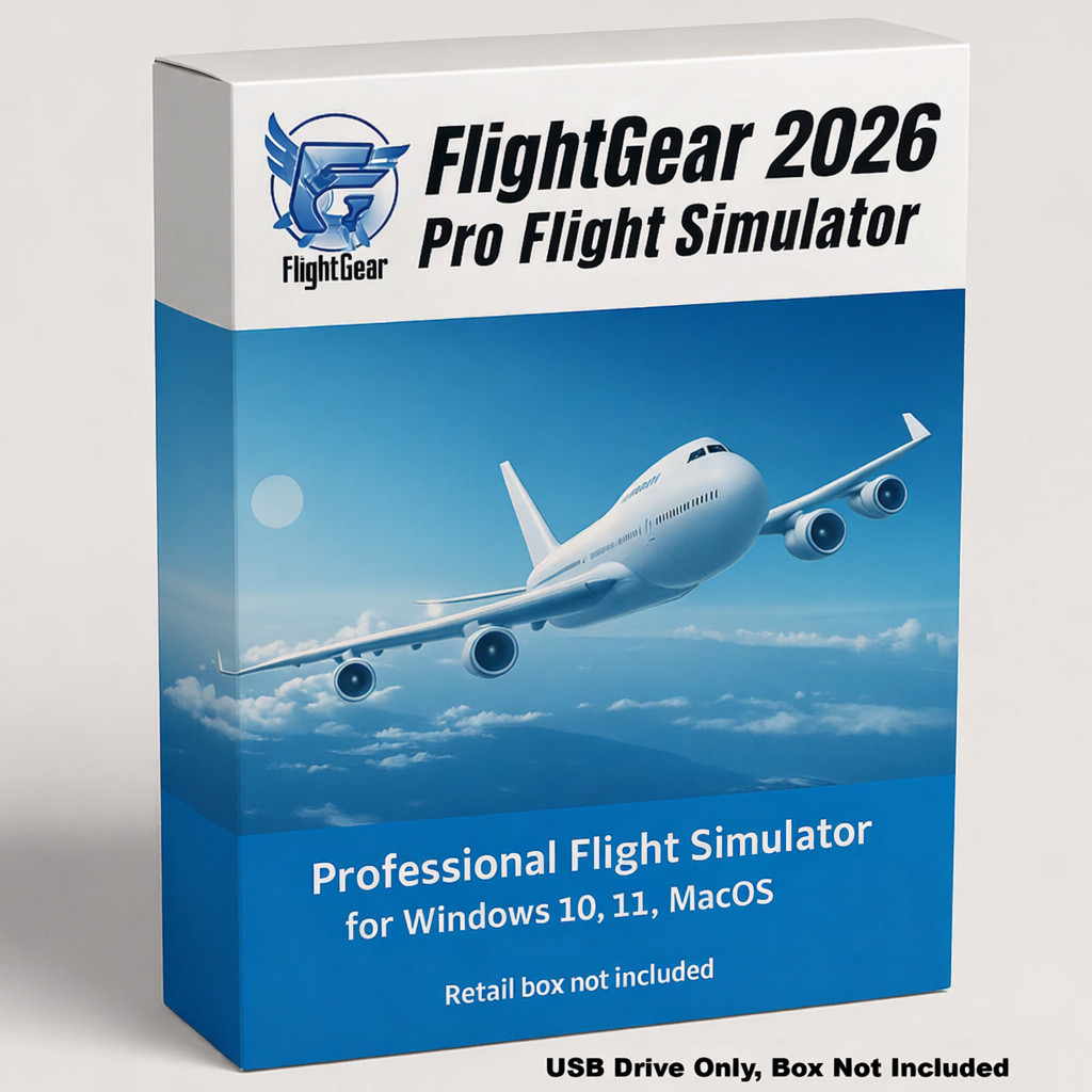 Flight Gear 2026 – Professional Flight Simulator Software For Windows & MacOS