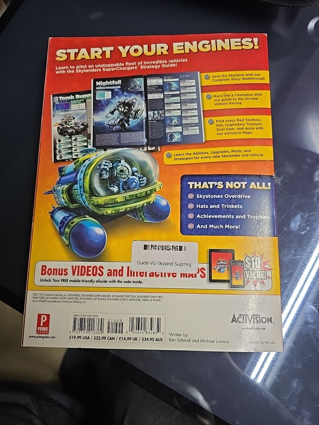 Skylanders Superchargers Prima Guide