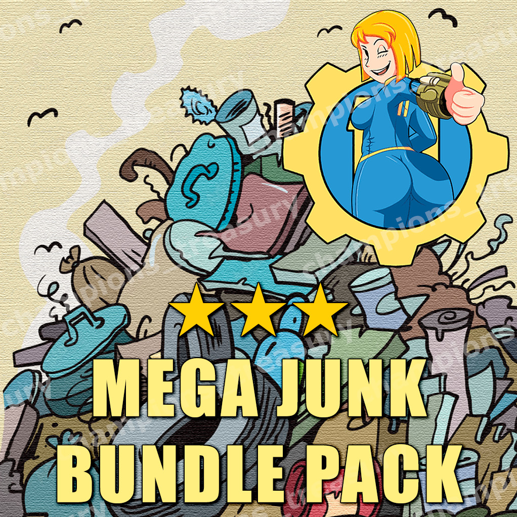 FALLOUT 76 PC 20k each Junk and 5k each Flux +40k Caps (MAX) MEGA Scrap Bundle